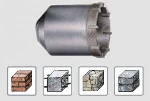 Буровая коронка системы 259 с RATIO-резьбой, ∅80 мм KEIL 259700080